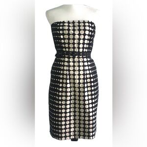 The Limited Polka Dot Strapless Dress Size 4
